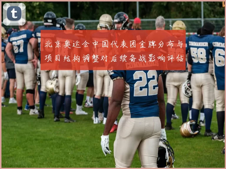 北京奥运会中国代表团金牌分布与项目结构调整对后续备战影响评估